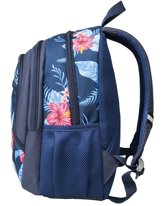 Рюкзак Flowers синий  